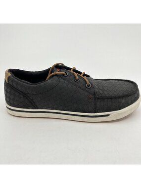 Twisted X Kicks Womens Size 8.5 Black White Nano Composite Toe Safety Work Shoes